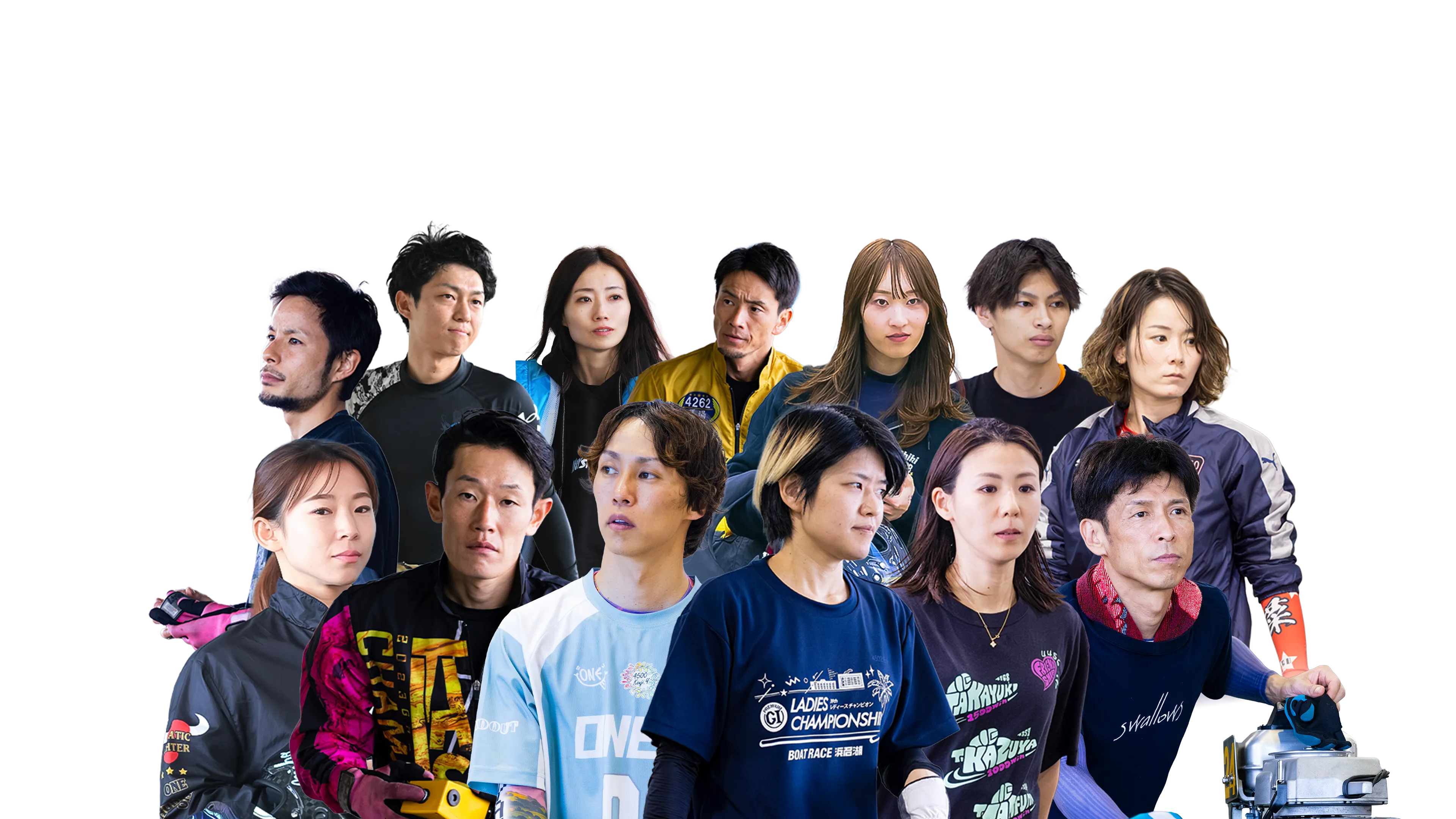 12名のレーサー